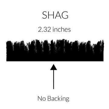 Aydin Solid Plush Shag Area Rug